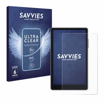 Vorderseite einer Produktverpackung mit dem Markenlogo Savvies. Daneben ist das Gerät Keystone 3 Pro mit dem zugehörigen Displ