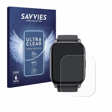 Vorderseite einer Produktverpackung mit dem Markenlogo Savvies. Daneben ist das Gerät Toobur IDW17 mit dem zugehörigen Display