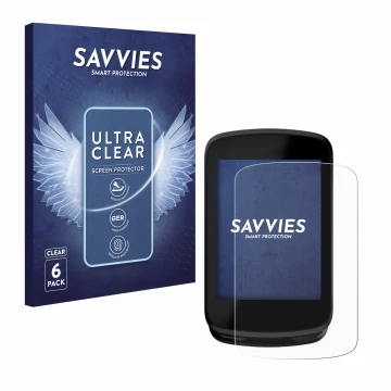 Vorderseite einer Produktverpackung mit dem Markenlogo Savvies. Daneben ist das Gerät Magene C606 mit dem zugehörigen Displays