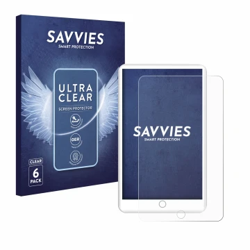 Vorderseite einer Produktverpackung mit dem Markenlogo Savvies. Daneben ist das Gerät Mechen H1 mit dem zugehörigen Displaysch