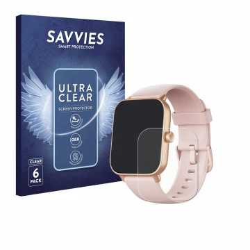 Vorderseite einer Produktverpackung mit dem Markenlogo Savvies. Daneben ist das Gerät aeac IDW19 1.85