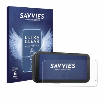Vorderseite einer Produktverpackung mit dem Markenlogo Savvies. Daneben ist das Gerät Volam JM5AMVL 6.25