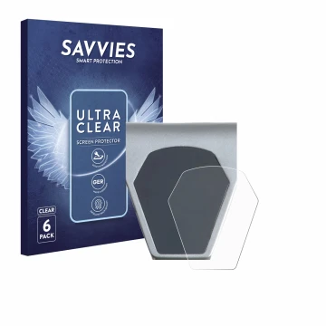 Vorderseite einer Produktverpackung mit dem Markenlogo Savvies. Daneben ist das Gerät Epowerfun ePF-PULSE 960 mit dem zugehöri