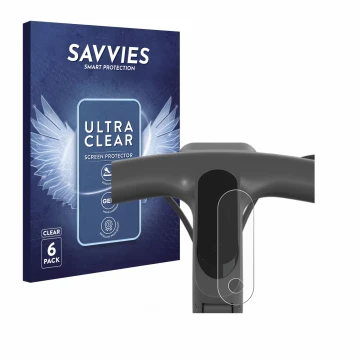 Vorderseite einer Produktverpackung mit dem Markenlogo Savvies. Daneben ist das Gerät Egret Ey 1 mit dem zugehörigen Displaysc