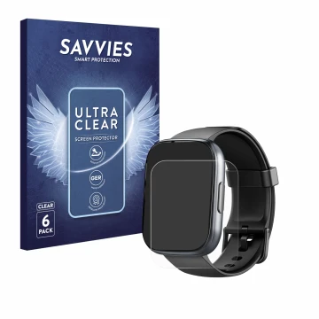 Vorderseite einer Produktverpackung mit dem Markenlogo Savvies. Daneben ist das Gerät Cillso T80 1.95