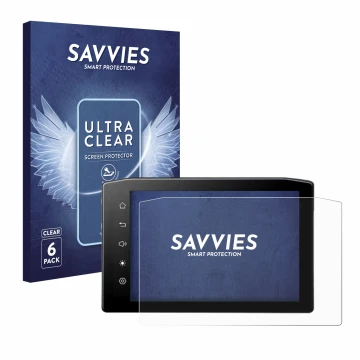 Vorderseite einer Produktverpackung mit dem Markenlogo Savvies. Daneben ist das Gerät Ekiy MTC07 6.25