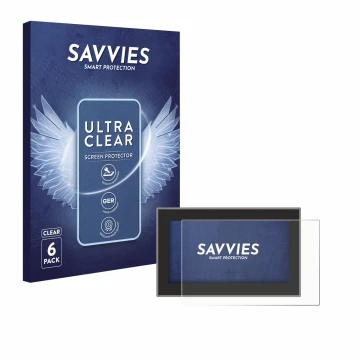 Vorderseite einer Produktverpackung mit dem Markenlogo Savvies. Daneben ist das Gerät Headrush Flex Prime mit dem zugehörigen 