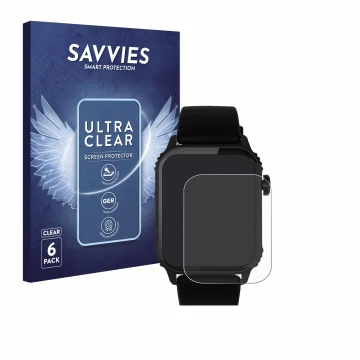 Vorderseite einer Produktverpackung mit dem Markenlogo Savvies. Daneben ist das Gerät TRAUSI TG08 1.83