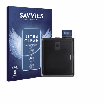 Vorderseite einer Produktverpackung mit dem Markenlogo Savvies. Daneben ist das Gerät Anycubic Kobra S1 / S1 Combo mit dem zug
