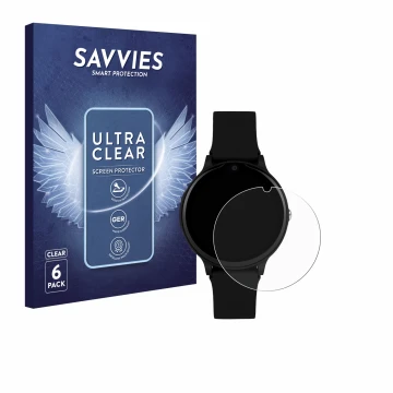 Vorderseite einer Produktverpackung mit dem Markenlogo Savvies. Daneben ist das Gerät One2Track Connect One mit dem zugehörige
