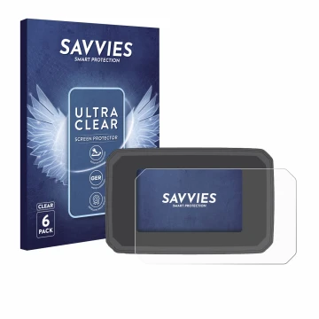 Vorderseite einer Produktverpackung mit dem Markenlogo Savvies. Daneben ist das Gerät Honda CB125R 2024 mit dem zugehörigen Di