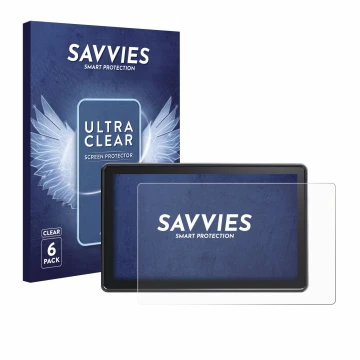 Vorderseite einer Produktverpackung mit dem Markenlogo Savvies. Daneben ist das Gerät Osee G7 Pro mit dem zugehörigen Displays