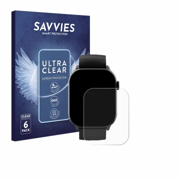 Vorderseite einer Produktverpackung mit dem Markenlogo Savvies. Daneben ist das Gerät Uaue Y88 1.96