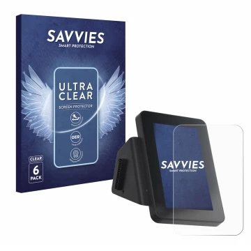 Vorderseite einer Produktverpackung mit dem Markenlogo Savvies. Daneben ist das Gerät Anycubic Kobra 3 V2 Combo mit dem zugehö