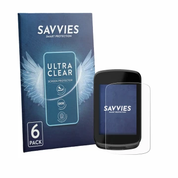 Vorderseite einer Produktverpackung mit dem Markenlogo Savvies. Daneben ist das Gerät Magene C606 Pro mit dem zugehörigen Disp