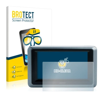 Vorderseite einer Produktverpackung mit dem Markenlogo BROTECT. Daneben ist das Gerät Garmin zumo 660 mit dem zugehörigen Disp