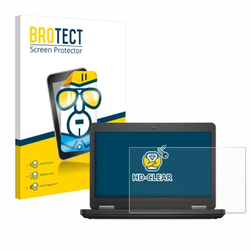 Vorderseite einer Produktverpackung mit dem Markenlogo BROTECT. Daneben ist das Gerät Dell Latitude 15 E5540 Non-Touch mit dem
