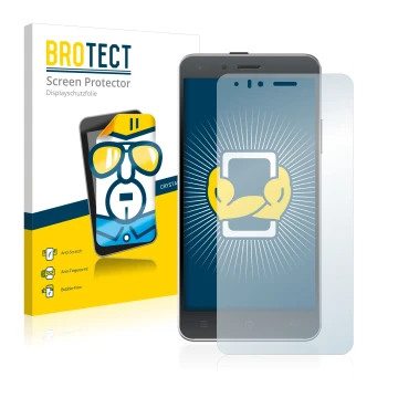 Vorderseite einer Produktverpackung mit dem Markenlogo BROTECT. Daneben ist das Gerät Kodak IM5 mit dem zugehörigen Displaysch