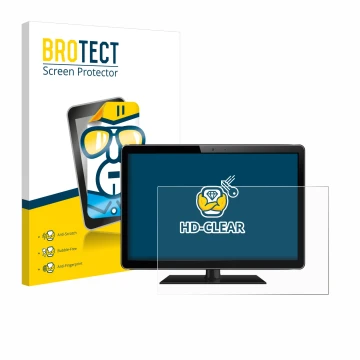 Vorderseite einer Produktverpackung mit dem Markenlogo BROTECT. Daneben ist das Gerät mit dem zugehörigen Displayschutz abgebi
