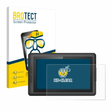 Vorderseite einer Produktverpackung mit dem Markenlogo BROTECT. Daneben ist das Gerät XP-Pen Artist 15.6 mit dem zugehörigen D