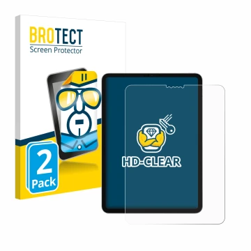 Vorderseite einer Produktverpackung mit dem Markenlogo BROTECT. Daneben ist das Gerät Apple iPad Pro 11
