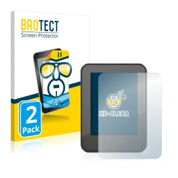 Vorderseite einer Produktverpackung mit dem Markenlogo BROTECT. Daneben ist das Gerät Neodrives neoMMI Z20 mit dem zugehörigen