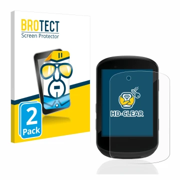 Vorderseite einer Produktverpackung mit dem Markenlogo BROTECT. Daneben ist das Gerät Garmin Edge 530 mit dem zugehörigen Disp