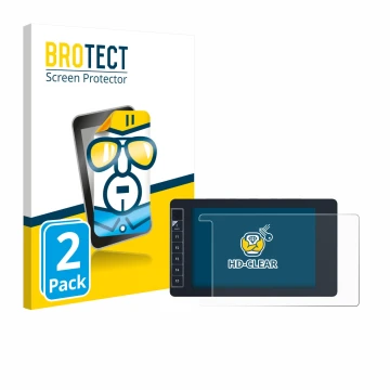 Vorderseite einer Produktverpackung mit dem Markenlogo BROTECT. Daneben ist das Gerät SmallHD 703 Bolt Wireless Monitor mit de