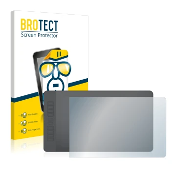 Vorderseite einer Produktverpackung mit dem Markenlogo BROTECT. Daneben ist das Gerät Gaomon PD1560 mit dem zugehörigen Displa