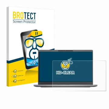 Vorderseite einer Produktverpackung mit dem Markenlogo BROTECT. Daneben ist das Gerät Dell Latitude 7400 Non-Touch mit dem zug