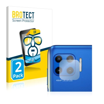 Vorderseite einer Produktverpackung mit dem Markenlogo BROTECT. Daneben ist das Gerät Motorola Moto G 5G Plus (NUR Kameraschut