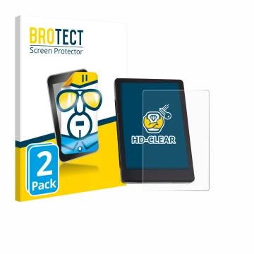 Vorderseite einer Produktverpackung mit dem Markenlogo BROTECT. Daneben ist das Gerät BMZ DS103 mit dem zugehörigen Displaysch