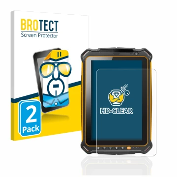 Vorderseite einer Produktverpackung mit dem Markenlogo BROTECT. Daneben ist das Gerät i.safe MOBILE IS930.2 mit dem zugehörige