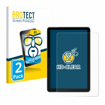 Vorderseite einer Produktverpackung mit dem Markenlogo BROTECT. Daneben ist das Gerät Lenovo IdeaPad Duet Chromebook 10.1