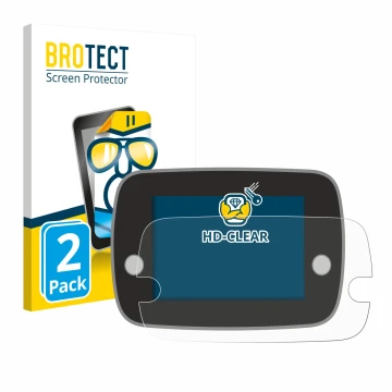 Vorderseite einer Produktverpackung mit dem Markenlogo BROTECT. Daneben ist das Gerät Fiat 500 Series 8 2020 Uconnect 7