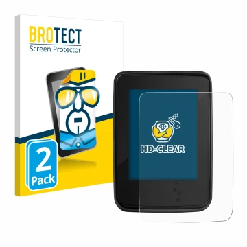 Vorderseite einer Produktverpackung mit dem Markenlogo BROTECT. Daneben ist das Gerät Giant RideDash Evo mit dem zugehörigen D