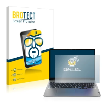 Vorderseite einer Produktverpackung mit dem Markenlogo BROTECT. Daneben ist das Gerät Lenovo IdeaPad 5 Pro 16