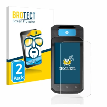 Vorderseite einer Produktverpackung mit dem Markenlogo BROTECT. Daneben ist das Gerät Accu-Chek Insight mit DBLG1 mit dem zuge