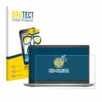 Vorderseite einer Produktverpackung mit dem Markenlogo BROTECT. Daneben ist das Gerät Dell Latitude 5520 mit dem zugehörigen D