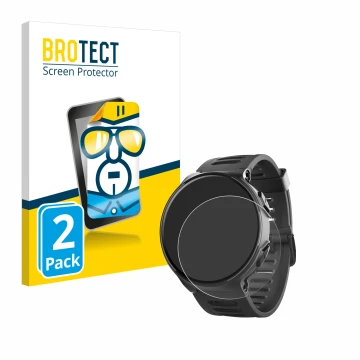 Vorderseite einer Produktverpackung mit dem Markenlogo BROTECT. Daneben ist das Gerät Kiprun 500 mit dem zugehörigen Displaysc