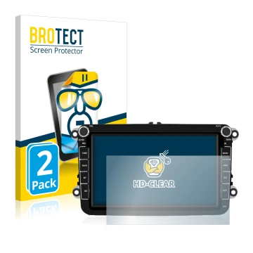 Vorderseite einer Produktverpackung mit dem Markenlogo BROTECT. Daneben ist das Gerät Isudar T72 8