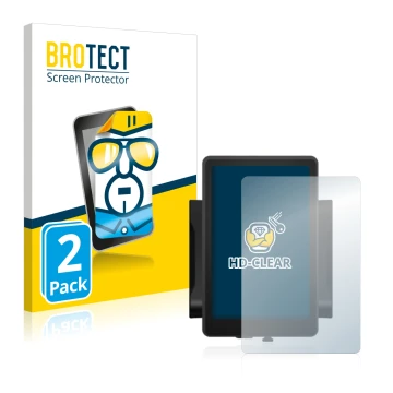 Vorderseite einer Produktverpackung mit dem Markenlogo BROTECT. Daneben ist das Gerät Bafang 860c mit dem zugehörigen Displays