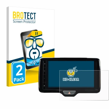 Vorderseite einer Produktverpackung mit dem Markenlogo BROTECT. Daneben ist das Gerät Toyota Yaris Cross 2021 Smart Connect 9
