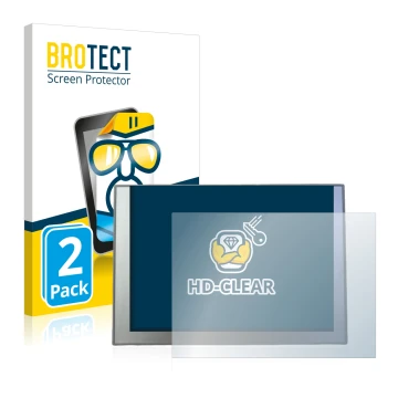 Vorderseite einer Produktverpackung mit dem Markenlogo BROTECT. Daneben ist das Gerät Siemens TP 900 Comfort INOX mit dem zuge