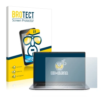 Vorderseite einer Produktverpackung mit dem Markenlogo BROTECT. Daneben ist das Gerät Dell Latitude 9520 2-in-1 mit dem zugehö