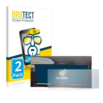 Vorderseite einer Produktverpackung mit dem Markenlogo BROTECT. Daneben ist das Gerät Opel Astra L 2022 Digital Cockpit mit de