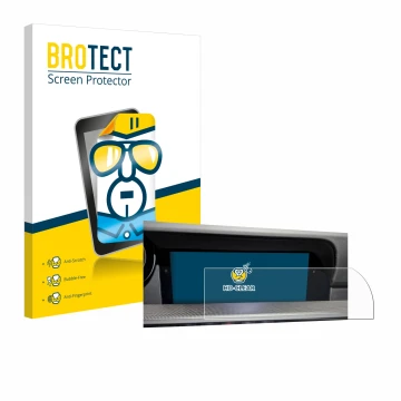 Vorderseite einer Produktverpackung mit dem Markenlogo BROTECT. Daneben ist das Gerät Porsche 911 Typ 992 Cabrio PCM 6.0 mit d