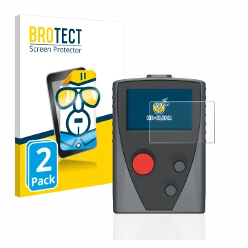 Vorderseite einer Produktverpackung mit dem Markenlogo BROTECT. Daneben ist das Gerät Swissphone Boss 935 mit dem zugehörigen 