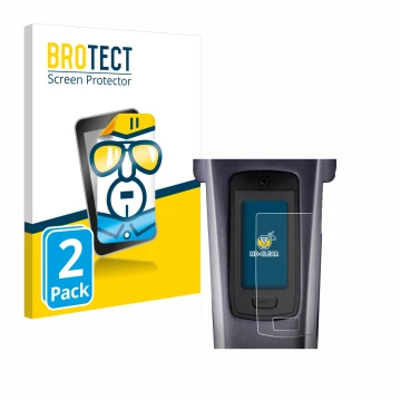 Vorderseite einer Produktverpackung mit dem Markenlogo BROTECT. Daneben ist das Gerät TQ HPR50 E-Bike System mit dem zugehörig