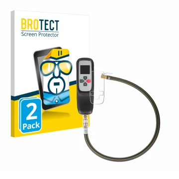 Vorderseite einer Produktverpackung mit dem Markenlogo BROTECT. Daneben ist das Gerät Bartec TAP 100 /200 mit dem zugehörigen 